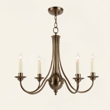 Denise 5 - Light Candle Style Drum Chandelier (synthetic illustration; no displayed measurements)