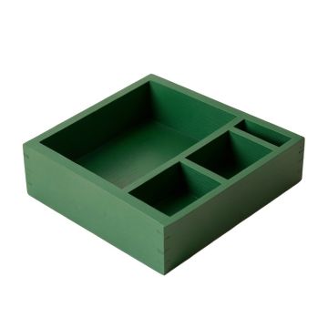 Moss Bend Empty Pantry Drawer Organizer Insert - Green (synthetic illustration; no displayed measurements)