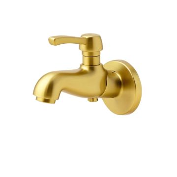 Purist Wall-Mount Bathroom Sink Faucet Trim With 9-In