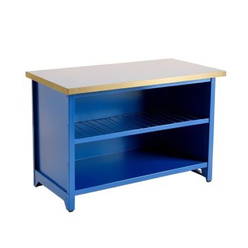 Elm Bluff Empty Countertop Canister Rack - Blue