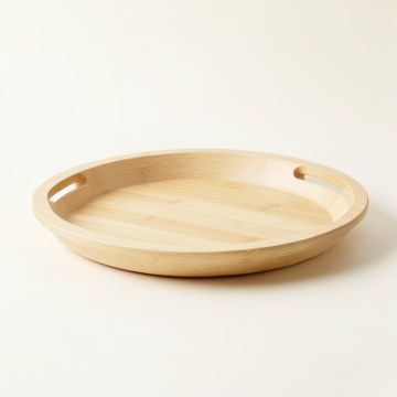 River Brook Serving Tray - Ivory (synthetic illustration; no displayed measurements)