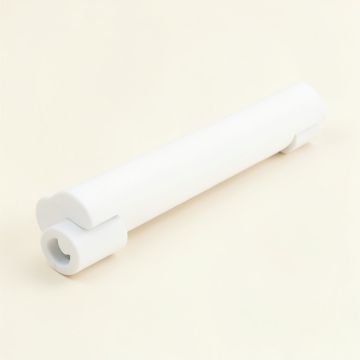Dicapua White Adjustable 19 '' To 28 '' 1 '' Tension Rod (synthetic illustration; no displayed measurements)