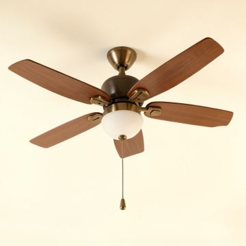 52 '' Carruthers 5 - Blade Standard Ceiling Fan With Light Kit Included (synthetic illustration; no displayed measurements)