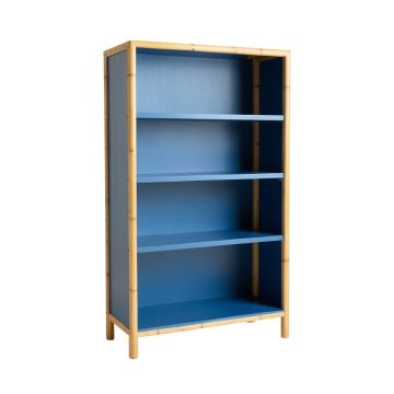 Pine Branch Freestanding Bookcase - Blue