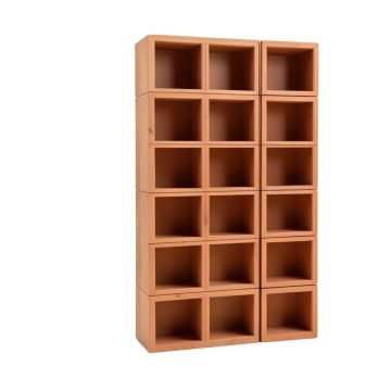 Dune Bridge Empty Vertical Garden Frame - Terracotta