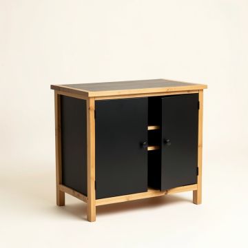 Cliff Crest Freestanding Laundry Folding Counter - Black (synthetic illustration; no displayed measurements)