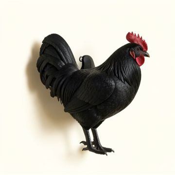Tuten Rooster Overdoor Wall Décor (synthetic illustration; no displayed measurements)