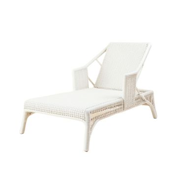 Sage Bend Outdoor Lounge Chair - White