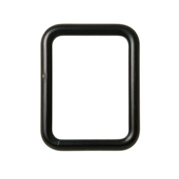 Pine Branch Framed Wall Mirror - Black