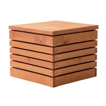 Elm Canyon Closed Outdoor Storage Box - Terracotta