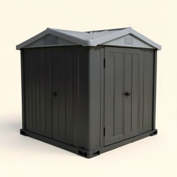 Skylight Plastic Storage Shed (synthetic illustration; no displayed measurements)