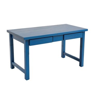 Stone Arc Empty Workshop Workbench - Blue