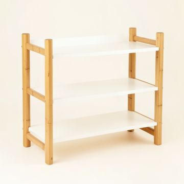 Harbor Bend Empty Countertop Canister Rack - White (synthetic illustration; no displayed measurements)