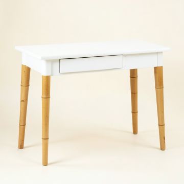Cove Bridge Writing Desk - White (synthetic illustration; no displayed measurements)
