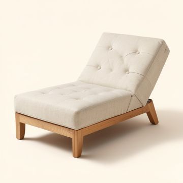 Dandridge Tufted Chaise Lounge (synthetic illustration; no displayed measurements)
