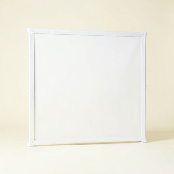 White 120 '' Portable Projection Screen (synthetic illustration; no displayed measurements)