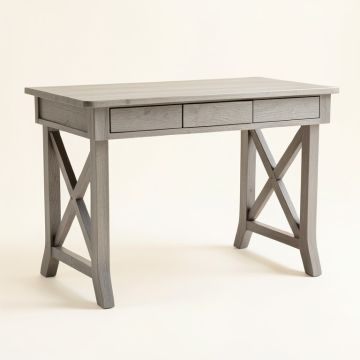 Elm Crossing Writing Desk - Gray (synthetic illustration; no displayed measurements)