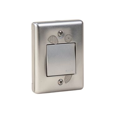 Cute Owl On Light Background 1-Gang Toggle Light Switch Wall Plate