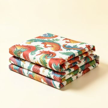 Dragon Sheet Set (synthetic illustration; no displayed measurements)