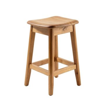 Tustin Solid Wood Bar & Counter Stool