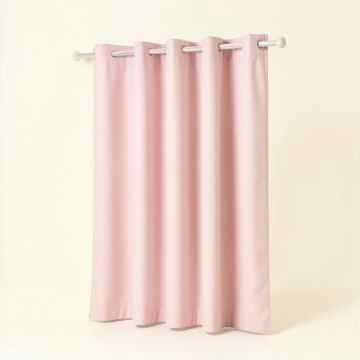 Wayfair Basics® Solid Room Darkening Grommet Single Curtain Panel (synthetic illustration; no displayed measurements)