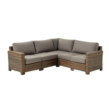 Glynn 4 Piece Sofa Seating Group With Cushions