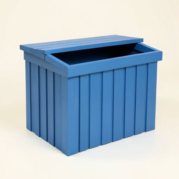 Flint Branch Closed Outdoor Storage Box - Blue (synthetic illustration; no displayed measurements)
