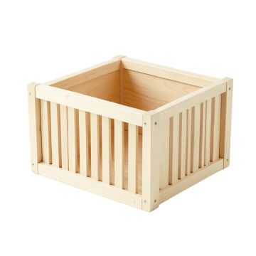 Heath Bend Empty Furniture-Style Litter Enclosure - Ivory