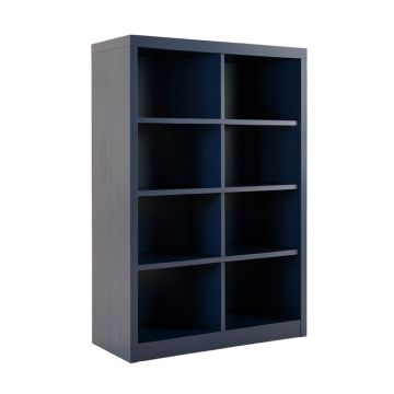 Stone Edge Freestanding Bookcase - Navy