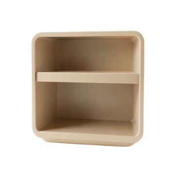 Cove Bend Empty Mug-Storage Cabinet Insert - Beige