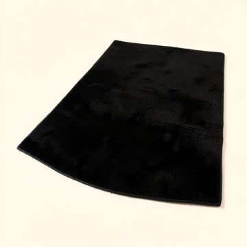 Stagner Ombre Black Area Rug (synthetic illustration; no displayed measurements)