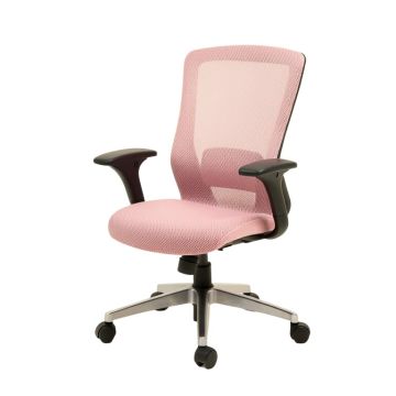 Office Chair ——Ergonomic Mesh Chair Computer Chair Home Executive Desk Chair Comfortable Reclining Swivel Chair And , Mid Back With Wheels For Teens/Adults ( Pink )