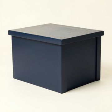 Slate Bridge Closed Outdoor Storage Box - Navy (synthetic illustration; no displayed measurements)