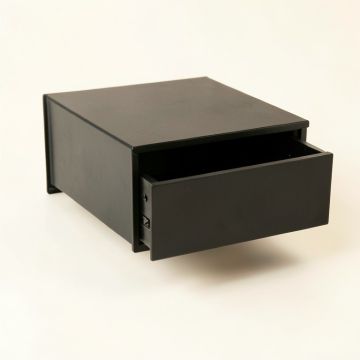 Clay Dell Under-Desk Drawer Unit - Black (synthetic illustration; no displayed measurements)