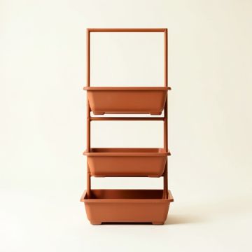 Lake Arc Empty Vertical Garden Frame (synthetic illustration; no displayed measurements)
