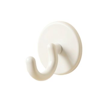 Summit Bluff Wall-Mounted Robe Hook - White