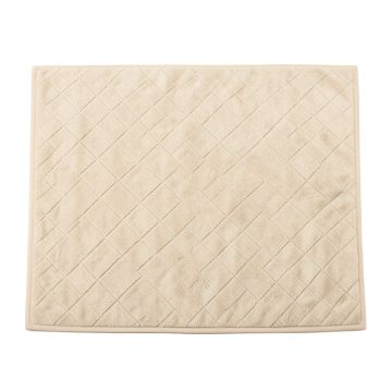Hazel Crest Bath Mat - Beige