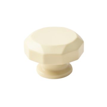 Slate Arc Cabinet Knob Without Packaging - Cream