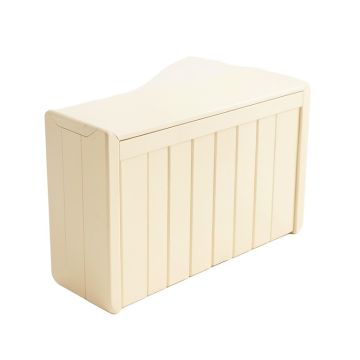 Briar Bridge Narrow Outdoor Storage Bench - Cream (synthetic illustration; no displayed measurements)
