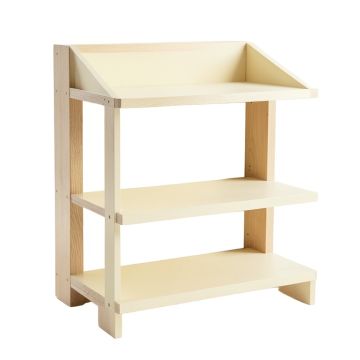 Holly Bend Empty Seed-Starting Shelving Unit Without Lights - Cream