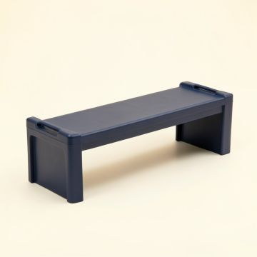Stone Canyon Narrow Outdoor Storage Bench - Navy (synthetic illustration; no displayed measurements)