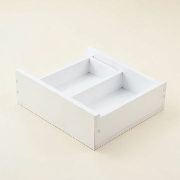Aspen Bridge Empty Pantry Drawer Organizer Insert - White (synthetic illustration; no displayed measurements)