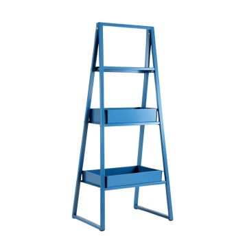 Pine Bend Empty Vertical Garden Frame - Blue
