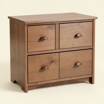 Industry 4 Drawer Accent Chest (synthetic illustration; no displayed measurements)