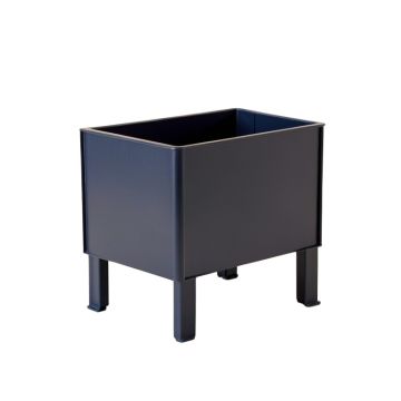 Hill Bridge Empty Raised Planter - Navy