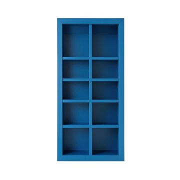 Lake Bridge Empty Vertical Garden Frame - Blue