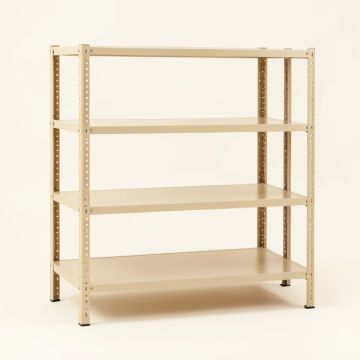 Ridge Brook Empty Seed-Starting Shelving Unit Without Lights - Beige (synthetic illustration; no displayed measurements)