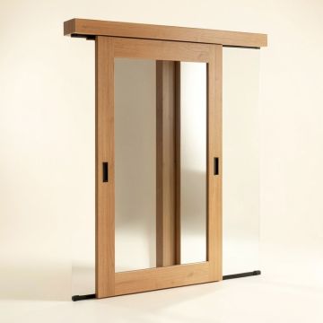 Harmony Mirrored Sliding Closet Doors (synthetic illustration; no displayed measurements)