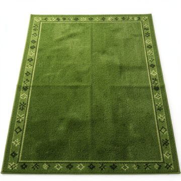 Hill Arc Rectangular Area Rug - Green (synthetic illustration; no displayed measurements)