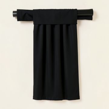 Wayfair Basics Solid Max Blackout Thermal Rod Pocket Single Curtain Panel (synthetic illustration; no displayed measurements)